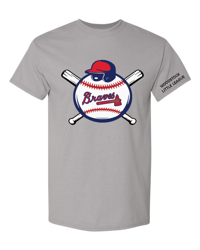 Woodstock Braves T-Shirt - Bats - Image 4