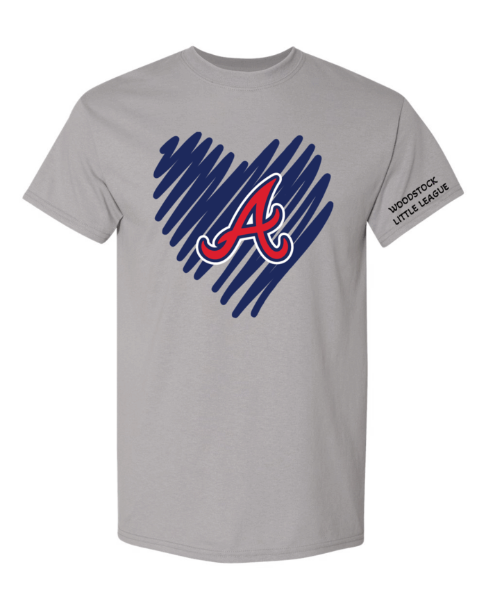 Woodstock Braves T-Shirt - Heart - Image 6