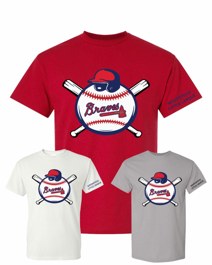Woodstock Braves T-Shirt - Bats