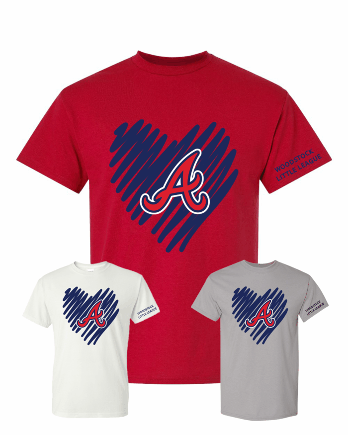 Woodstock Braves T-Shirt - Heart