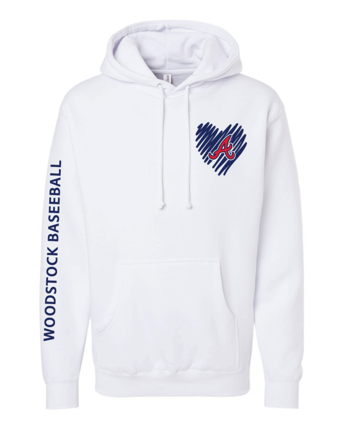 Woodstock Braves Hoodie - Heart
