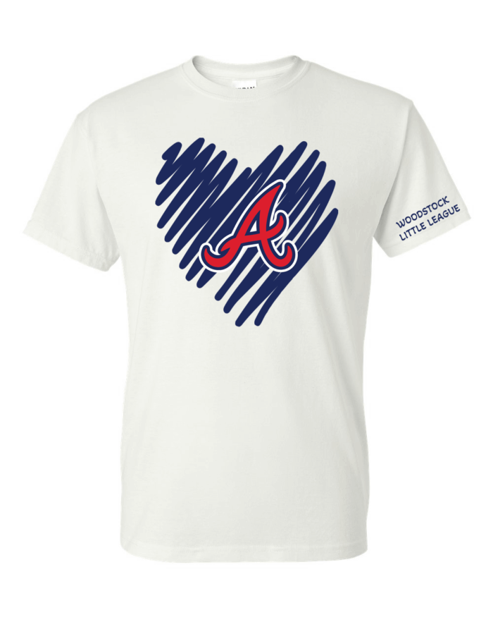 Woodstock Braves T-Shirt - Heart - Image 4