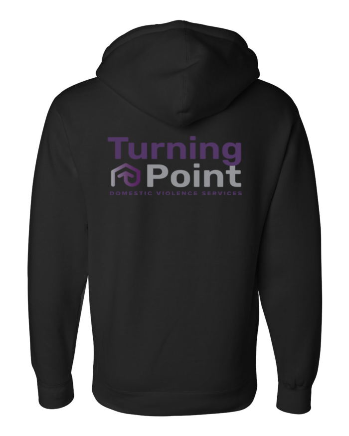 Black Hooded Sweatshirt - Turning Point