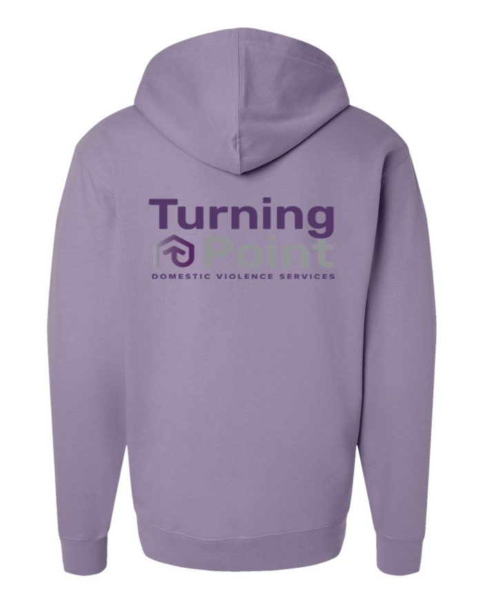 Purple Hooded Sweatshirt - Turning Point